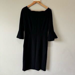 White House Black Market Elegant Black Dress